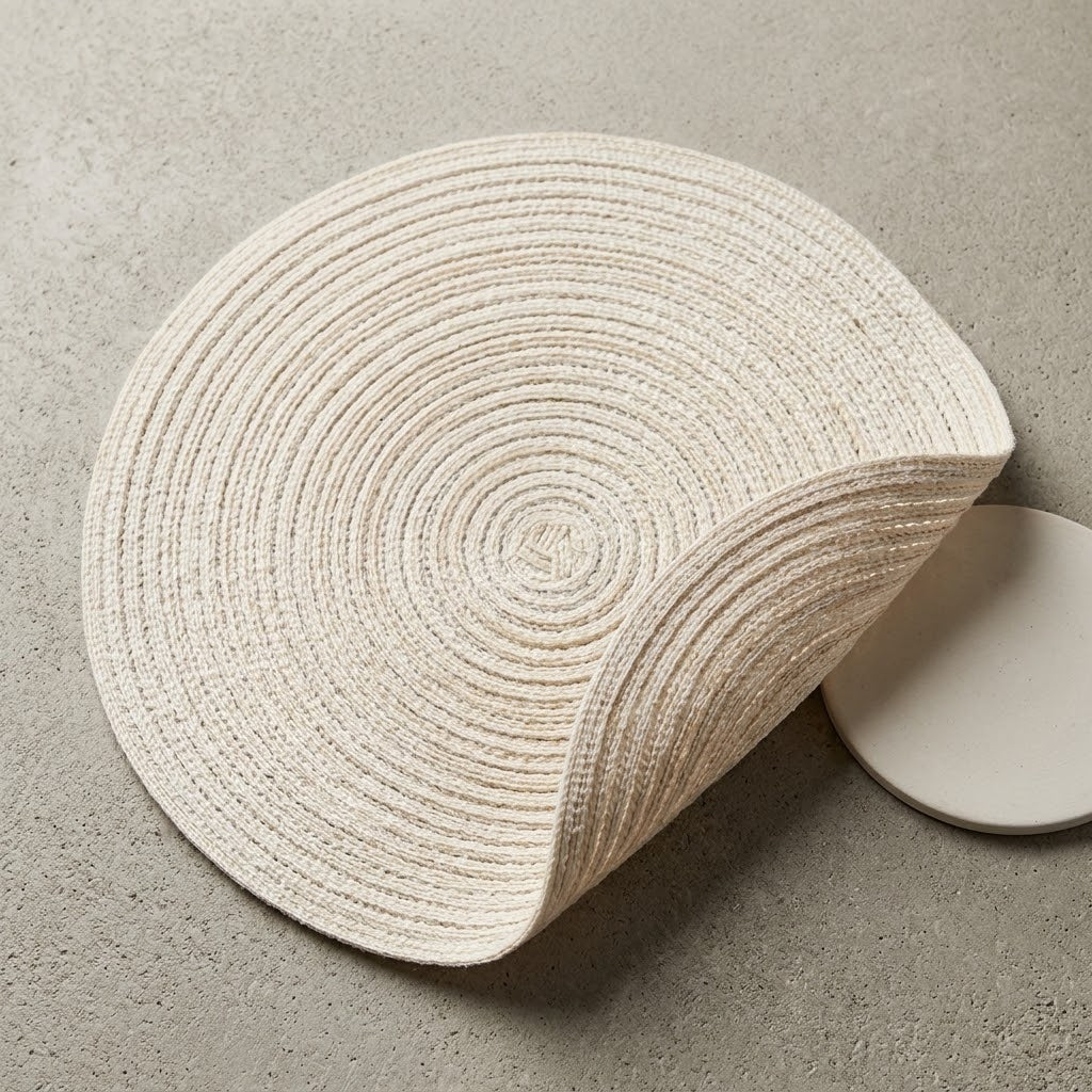 Round Cotton Style Heat Resistant Dining Pad