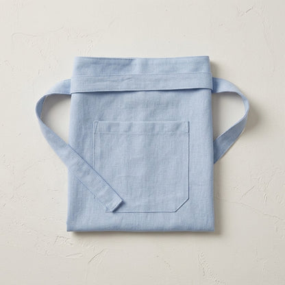 Linen Cross Back Cooking Apron