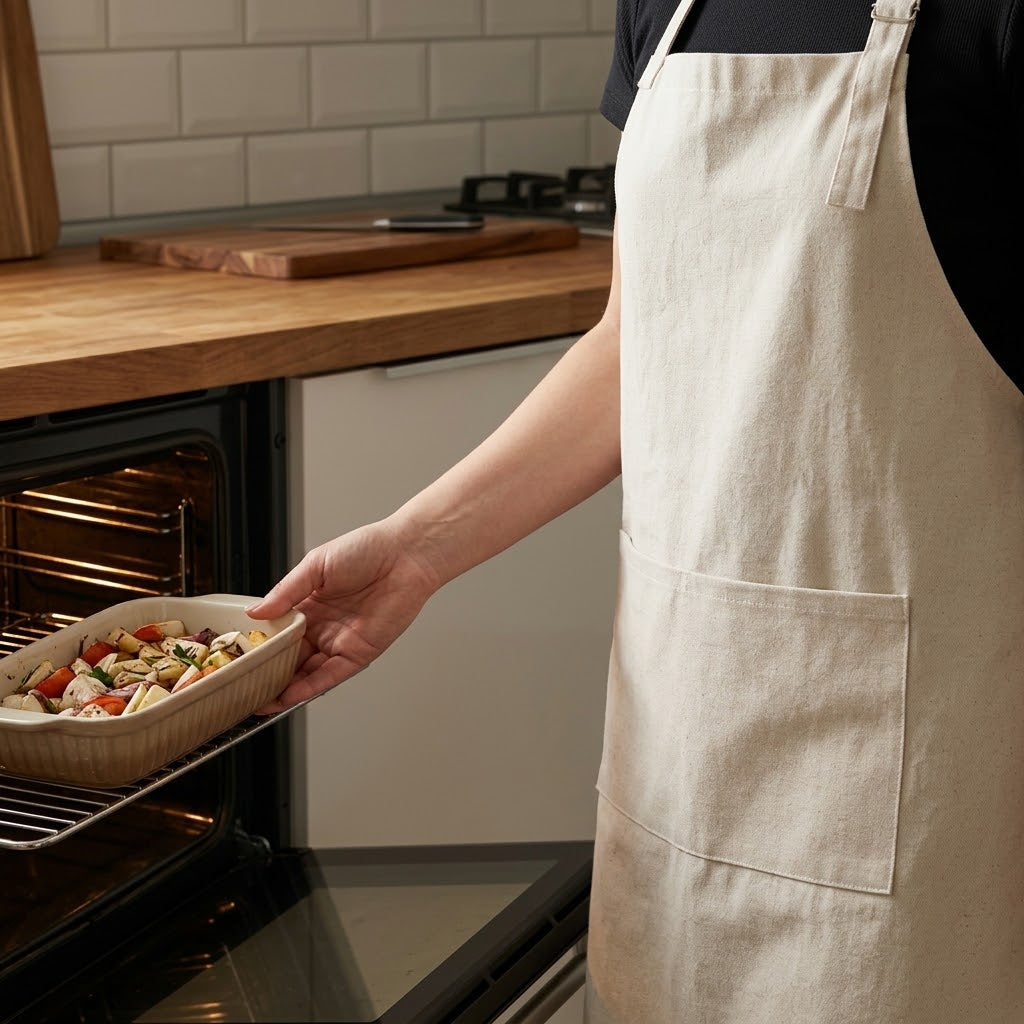 Blank Cotton Linen Apron