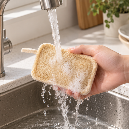 Natural Loofah Dish Washing Cloth
